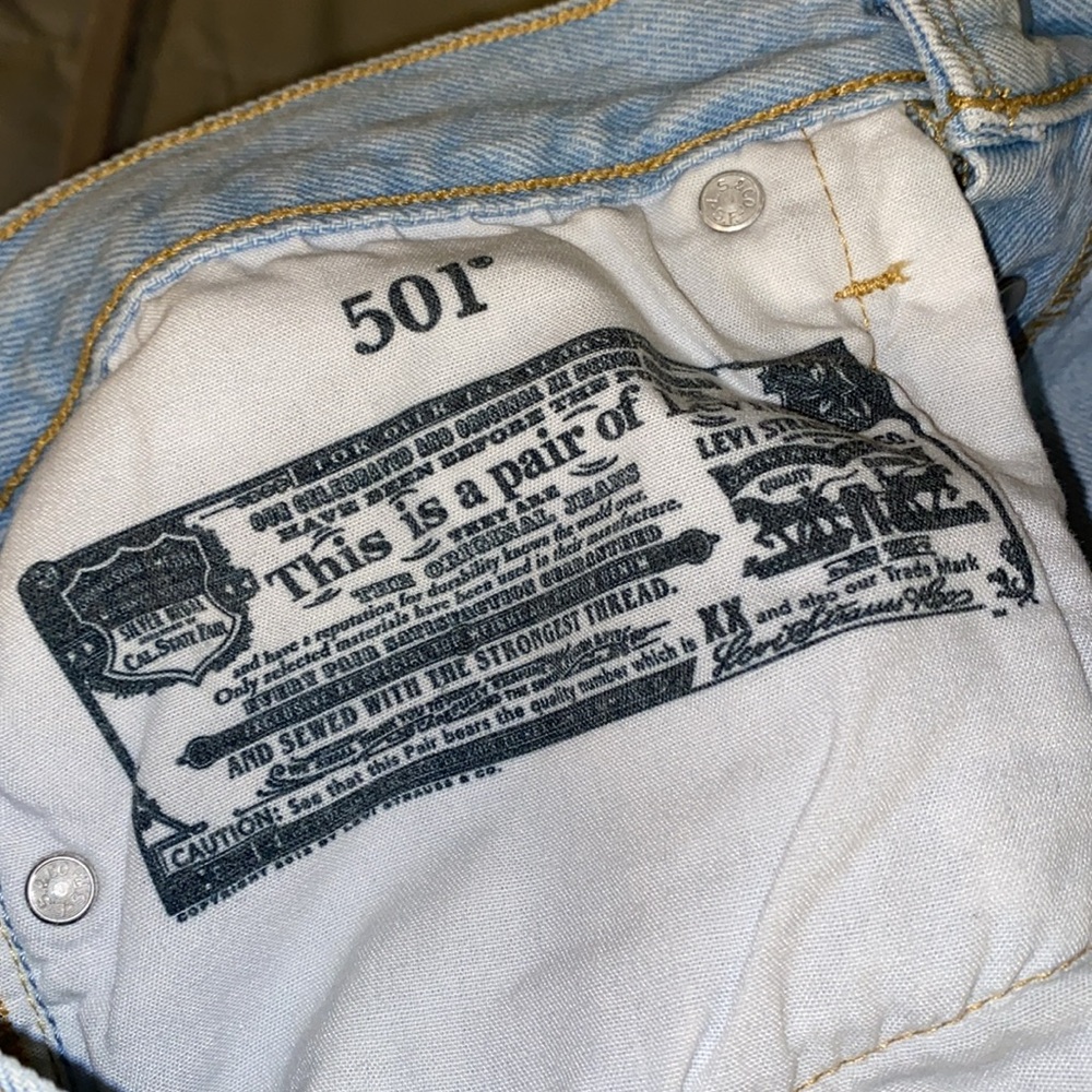 501® ORIGINAL FIT WOMEN'S JEANS SIZE 27x30